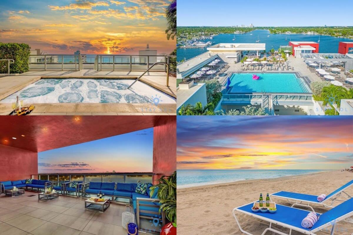Beach Resort INFINITY EDGE SWIMMING POOL Hollywood Exterior foto